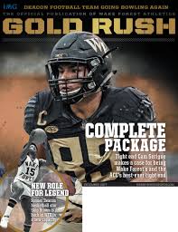 Women's sports include bowling, softball. Gold Rush December 2017 By Wake Forest Athletics Issuu