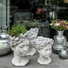 About press copyright contact us creators advertise developers terms privacy policy & safety how youtube works test new features press copyright contact us creators. Unique Outdoor Head Planters That Add Personality To Your Garden