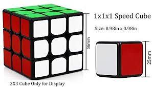 Quite possibly the most complex and challenging puzzle i've ever owned. Amazon Com Goodcube 1x1x1 Cube Dice 1x1 Magic Cube Puzzle Black Toys Games