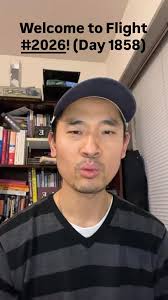 Welcome to Flight #2026! (Day 1858), #connection #HappyNewYear #friends  #motivation cmorelife