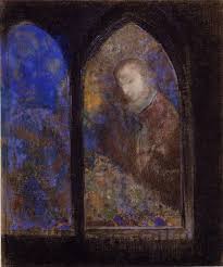 Mystical Painting Of Girl And Flowers By Odilon Redon 1840 1916 France Museum Art Reproductions Odilon Redon Odilon Redon Painting Painting Of Girl