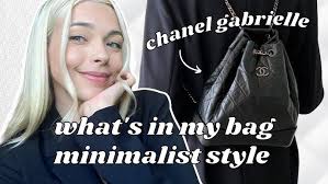 What's in Chanel Gabrielle Backpack