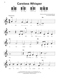 Featuring george michael lead sheet/fake book $1.99. Wham Featuring George Michael Careless Whisper Sheet Music Download Pdf Score 197056