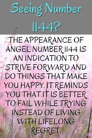 Angel Number 1144 Meaning Meant To Be Angel Number Meanings Numerology
