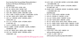 Check spelling or type a new query. Kunci Jawaban Buku Senang Belajar Matematika Kelas 5 Kurikulum 2013 Revisi 2018 Halaman 4 5 9 10 12 13 14 15 16 19 20 21 22 23 26 27 28 29 30 31 32 33 34 35 36 37 38 39 40 41 43 44 Dunia Smk