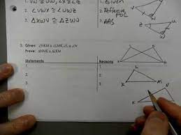 We've got you covered with our online study tools. Geometry Unit 4 Hw Ws 11 Congruent Triangles Youtube