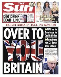 Livingstone to launch his own newspaper at cost of â£1.8m. Humiliation For Johnson Uk Front Pages React To Last Night S Brexit Vote