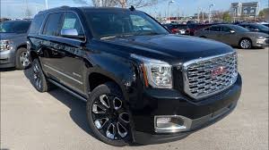 2020 Gmc Yukon Denali 6 2l 4wd 22 Black Wheels Loaded Youtube