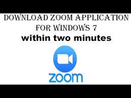 Host unlimited free conference calls with free recording. How To Download Zoom Application In Windows 7 Pc In Just 2 Minutes Youtube