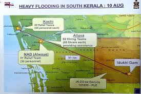 The dam has a full reservoir limit of 169 metres. Navy Launches Operation Madad In Flood Battered Kerala 29 Killed 54 000 Homeless India News India Tv