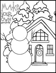 Everyday Mom Ideas Printables Christmas Coloring Pages Snowman Coloring Pages Preschool Christmas