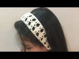أسهل وأسرع طريقة لعمل ربطة الشعر بالكروشيه How To Crochet A Hair Band Youtube In 2020 Accessories Ear Ear Warmers Hair Accessories