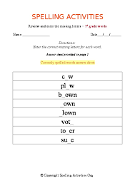 Be sure to try them all! Spelling Activities For Kids Free Printable Spelling Worksheets Games To Print For Home Classroom