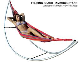 Check spelling or type a new query. Buy Folding Beach Hammock Stand Portable Foldable Aluminum Hammock Stand For Outdoors Great For Beach Sand Grass Free Fabric Hammock Included Hammock Folds To Small Size Unique Shape Hammocks Stand In Cheap