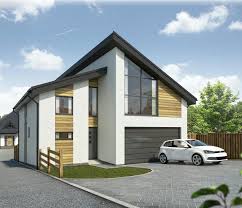 Residential Cgi Maison Maison Bois Bois