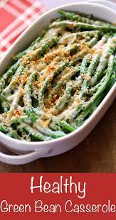 Healthy Green Bean Casserole Is Made With Fresh Green Beans And Cheese It Is Keto Healthy Green Bean Casserole Green Bean Recipes Healthy Healthy Green Beans