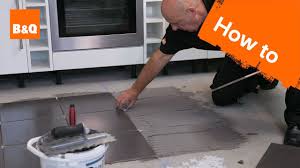 how to tile a floor part 2: laying the