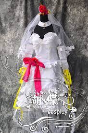 Vocaloid Wedding Dresses Uk Miku Cosplay White Wedding Dresses