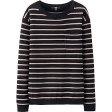 Black And White Striped Sweater Women S Women S Sweaters Uniqlo Uniqlo Women Sweaters Stripe Sweater