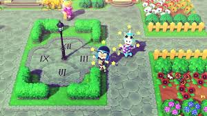 I Made A Giant Sundial For My Town Animalcrossing Animal Crossing Animal Crossing 3ds Animal Crossing Game