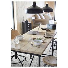 Kullaberg Desk Pine Black 43 1 4x27 1 2 Ikea Dining Ikea Dining Table
