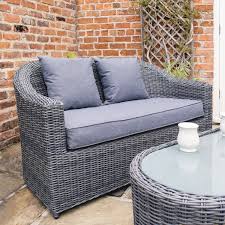 These comfortable sofas & couches will complete your living room decor. Rowlinson Grey Rattan Garden Sofa Set Bunbury Range Furniture123