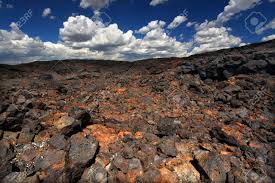 Best place to farm strange volcanic rock? Volcanic Rock Stretches Into The Landscape At Craters Of The Stock Photo Picture And Royalty Free Image Image 12885397