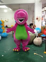Barney and friends.friend talking,singing baby bop soft toy/plush.very cute baby bop from the tv show barney. Kartun Dinosaurus Barney Baby Bop Bob Dan Bj Dinosaurus Ungu Tampil Cosplay Ulang Tahun Halloween Maskot Aliexpress