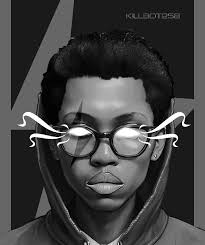 K-Cyborg: "It doesn't matter." Midjourney + Photoshop, AI-generated by Max  Yoon #AIPunk