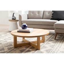 Regency 37 Round Coffee Table Walmart Com Round Wood Coffee Table Coffee Table Furniture