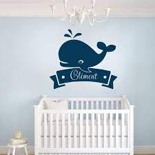 bebe baleine personnalise universite des stickers muraux stickers chambre bebe sticker chambre bebe stickers bebe