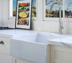 Marble, porcelain, natural stone, copper, fireclay, granite Fireclay Kitchen Sink Buyer S Guide Design Ideas Pictures