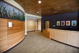 Water S Edge Health Wellness Center Interiors Chiropractic Office Design Healthcare Design Interior Design