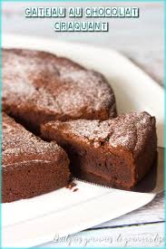 Gateau Au Chocolat Craquant Recette En 2020 Gateau Chocolat Craquant Au Chocolat Gateau