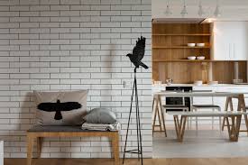 Find images of white brick wall. Apartment With The Birds By Olena Yudina Design Milk