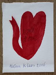 De beschrijving van 300 tekeningen van kunstideeën. Klaas Gubbels Tekening Op Kaart With Love 2006 Kopen Bied Vanaf 350