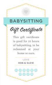 You can make your babysitting gift vouchers to provide them free services and discounts so that these parents can enjoy and spend their private time without any worries. Babysitting Gift Certificate Download Fully Customizable Psd Or Pdf Gift Certificate Template Printable Gift Certificate Babysitting Coupon