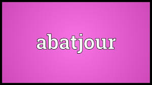 1838, in the meaning defined at sense 1. Abatjour Meaning Youtube