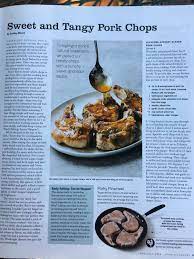 Sweet And Tangy Pork Chops Recipes Good Eats Eat