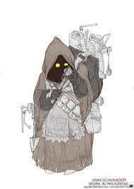 Steam Punk Jawa Star Wars Illustration Star Wars Art Star Wars Fan Art