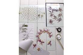 Pressed flowers in glass diy. Design Diy Floating Pressed Botanicals California Home Design