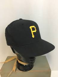 Mlb Pittsburgh Pirates Hat Baseball New Era Wool Cap Fitted 7 1 4 Wool Black 90s Newera Pittsburghpirates Black 90s Fan Apparel Pirate Hats