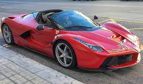 Ferrari Laferrari Aperta Spider Spotted In Barcelona Super Luxury Cars Super Cars Ferrari Laferrari