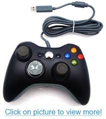 Wired Usb Controller For Pc Xbox 360 Black Wired Usb Controller Pc Xbox Black Xbox Xbox 360 Xbox 360 Controller