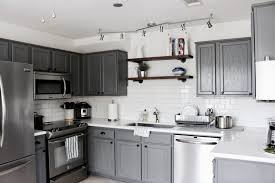 Maybe you would like to learn more about one of these? Driftwood Modern Farmhouse Kitchen Makeover With Gray Cabinets Using General Finishes Mil Kitchen Remodel Farmhouse Kitchen Cabinets Kitchen Cabinet Design