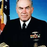 An official U.S. Navy portrait of the 24th Chief of Naval Operations (CNO)  Adm. Frank B. Kelso II.