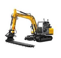 8 Ton Crawler Excavator With Railway Ballast Machine ...