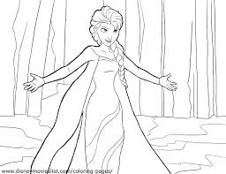 Disney frozen coloring books art therapy colouring book pdf. Elsa Frozen To Color Novocom Top
