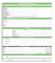 28 Project Charter Template Excel In 2020 Project Charter Templates Projects