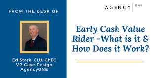 Early Cash Value Rider